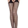 Music Legs Hot Spot Suspender Tights Clothing