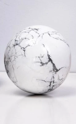 Crystals Howlite Sphere Witchcraft