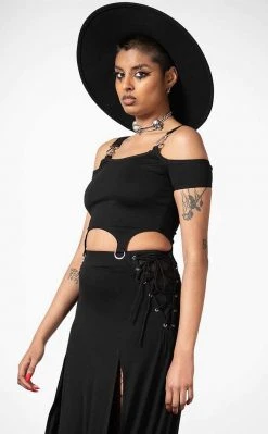 Killstar Hurricane Crop Top Clothing