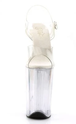 Pleaser Pole Shoes INFINITY-908 Clear Heels