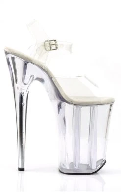 Pleaser Pole Shoes INFINITY-908 Clear Heels