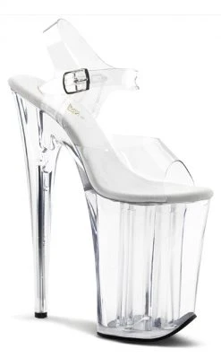 Pleaser Pole Shoes INFINITY-908 Clear Heels