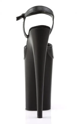 Pleaser INFINITY-909 Black / Black Matte Heels