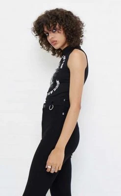 Mary Wyatt Immaculate High Neck Top Clothing