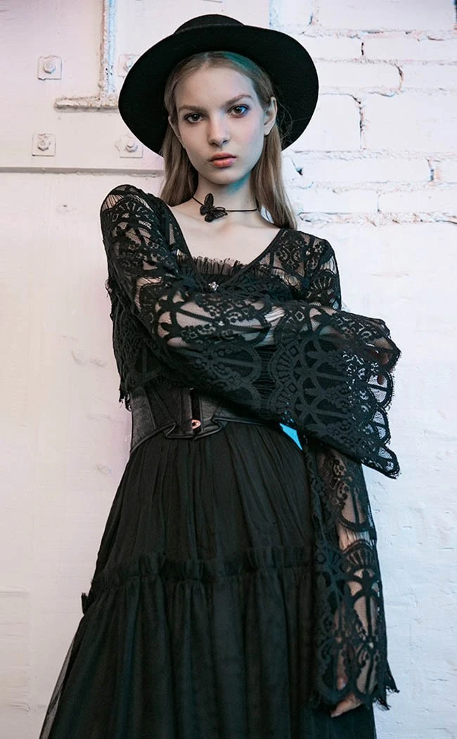 Punk Rave Clothing In Bloom Lace Cardigan 5 Punk Rave Clothing In Bloom Lace Cardigan