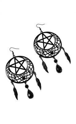 Killstar In Your Dreams Earrings | Black Accessories