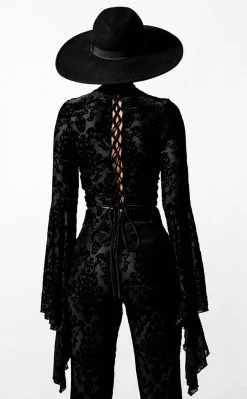 Killstar Incarnate Lace Up Top