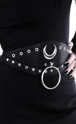 Restyle Iron Moon Waist Belt Accessories