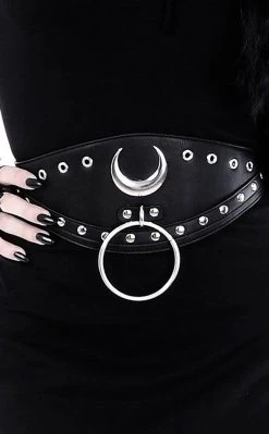 Restyle Iron Moon Waist Belt Accessories