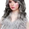 Rockstar Wigs Beauty Isla Grey & Silver Wig