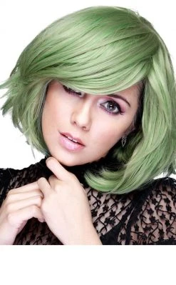 Rockstar Wigs Jade Dark Mint Bobbed Wig