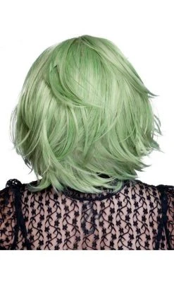 Rockstar Wigs Jade Dark Mint Bobbed Wig 9 Rockstar Wigs Jade Dark Mint Bobbed Wig