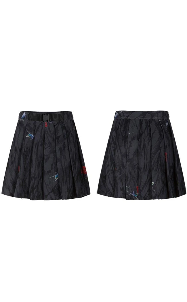 Punk Rave Jorogumo Pleated Skirt 7 Punk Rave Jorogumo Pleated Skirt