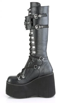 Demonia KERA-200 Black Knee High Platform Boots (Au Stock)