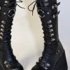 Demonia KERA-200 Black Knee High Platform Boots Shoes 1 Demonia KERA-200 Black Knee High Platform Boots Shoes