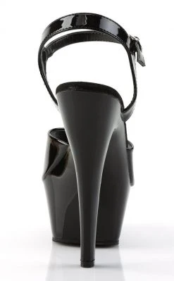 Pleaser KISS-209 Black Patent Heels Pole Shoes
