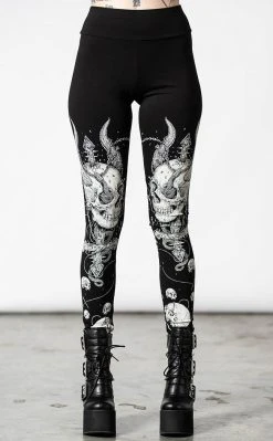 Killstar Kick It Leggings Clothing