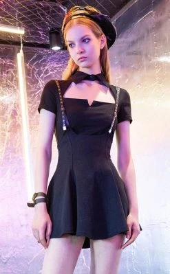 Punk Rave Killswitch Halter Skirt Clothing