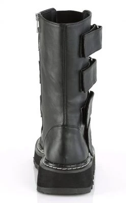 Demonia LILITH-211 Black Vegan Leather Boots