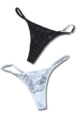 True North Collective Clothing Lace G-String Twin Pack