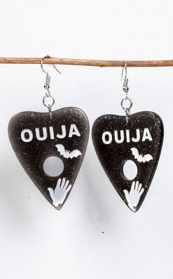 Tragic Beautiful Large Ouija Planchette Earrings