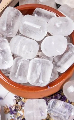 Crystals Large Tumbled Stones | Clear Quartz