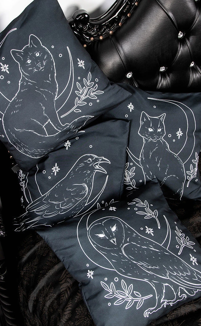 The Haunted Mansion Les Familiers Cushion Cover | Vixen Home & Gifts 6 The Haunted Mansion Les Familiers Cushion Cover | Vixen Home & Gifts