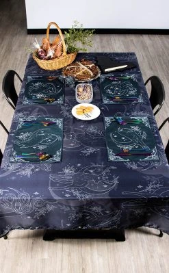 The Haunted Mansion Les Familiers Large Tablecloth Home & Gifts