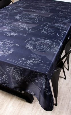 The Haunted Mansion Les Familiers Large Tablecloth Home & Gifts