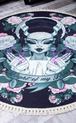 Rose Demon Home & Gifts Light Of My Life Fringed Rug