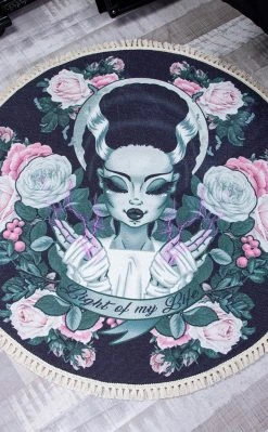 Rose Demon Home & Gifts Light Of My Life Fringed Rug