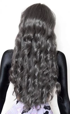 Rockstar Wigs Lily Long Grey & Silver Wavy Wig Beauty 9 Rockstar Wigs Lily Long Grey & Silver Wavy Wig Beauty