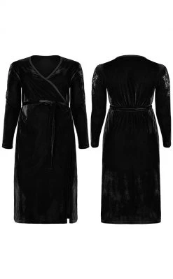 Punk Rave Livia Velvet Dress | Plus Size