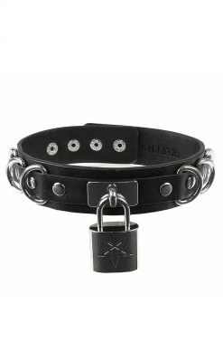 Killstar Lock N' Load Padlock Choker