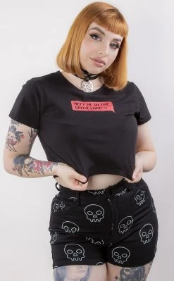 Black Friday Logo Print Grunge Tee