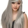 Rockstar Wigs Lolita Doll Bella Silver Wig