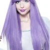 Rockstar Wigs Beauty Lolita Doll Hologram 12" Lavender Wig