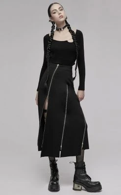 Punk Rave Love Bites Asymmetrical Top