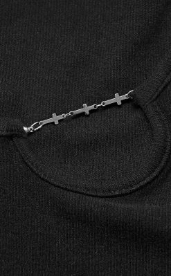 Punk Rave Love Bites Asymmetrical Top