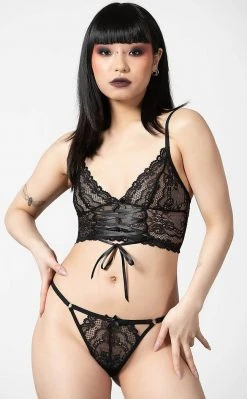 Killstar Clothing Lovella Lace Bralet