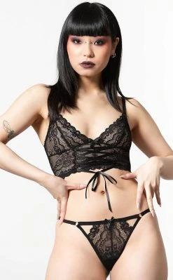 Killstar Clothing Lovella Lace Bralet