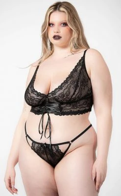 Killstar Clothing Lovella Lace Bralet