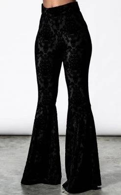 Killstar Clothing Lucifuge Bell Bottoms