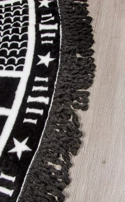 Killstar Lunar Spell Round Blanket Home & Gifts