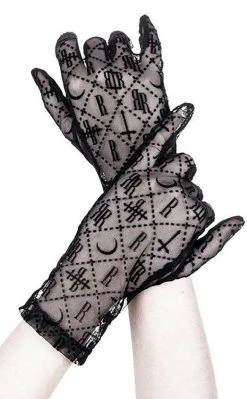Restyle Luxurious Goth Gloves Accessories