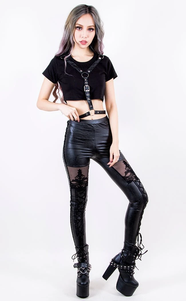 Punk Rave Macbeth Leggings Clothing 4 Punk Rave Macbeth Leggings Clothing
