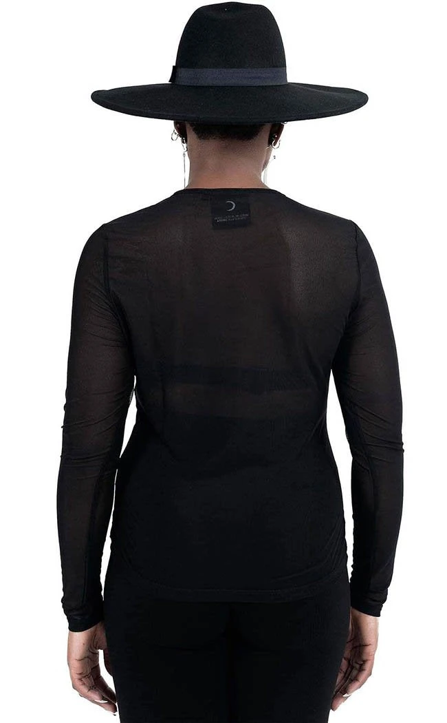 Killstar Madeline Mesh Top Clothing 8 Killstar Madeline Mesh Top Clothing