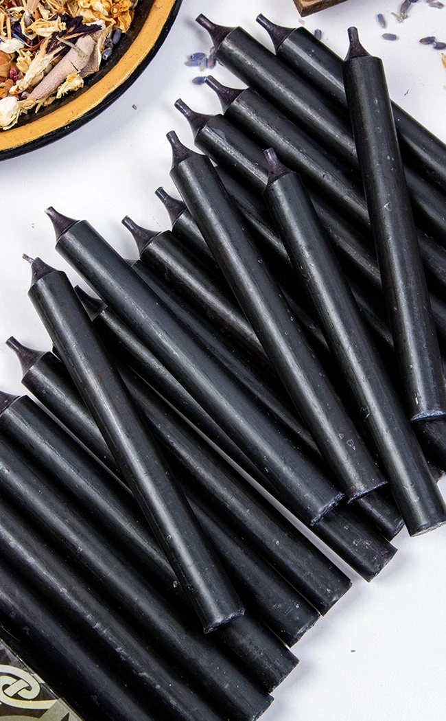 Magic Mini Candles | Black | Packet Of 20 5 Magic Mini Candles | Black | Packet Of 20