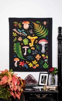 Drop Dead Gorgeous Home Decor Magic Mushroom Tapestry