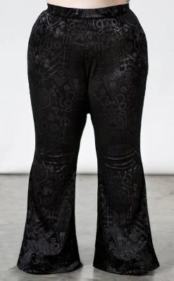 Killstar Magick Mourning Velvet Flares